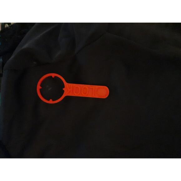 Women's Structured Satin Blazer - A New Day-Large black nwt & 2 spots - Picture 4 of 4